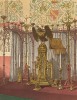Латунные канделябры, пюпитр, кафедра, выполненные в романском стиле мастером Хардманом для одного из соборов в Рамсгейте (Англия). Каталог Всемирной выставки в Лондоне 1862 года, т.2, л.166