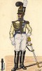 1810 г. Майор конной гвардии короля Саксонии. Коллекция Роберта фон Арнольди. Германия, 1911-29