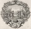 Война с содомским правителем (из Biblisches Engel- und Kunstwerk -- шедевра германского барокко. Гравировал неподражаемый Иоганн Ульрих Краусс в Аугсбурге в 1700 году)