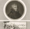 Жан-Батист Клебер (1753-1800) - сын архитектора, бригадный генерал (1793) и герой революционных войн Франции. После отъезда Наполеона командовал армией в Египте. Убит в Каире мусульманским фанатиком 14 июня 1800 г. Париж, 1804