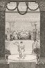 Свадьба Амура и Психеи. Офорт немецкого символиста Макса Клингера из серии иллюстраций к "Амуру и Психее" Апулея. Мюнхен, 1880.