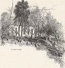 Церковь Святого Джона в Ричмонде, штат Вирджиния. Лист из издания "Picturesque America", т.I, Нью-Йорк, 1872.