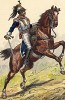 1812 г. Майор 4-го кирасирского полка французской армии. Коллекция Роберта фон Арнольди. Германия, 1911-28