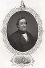 Льюис Касс (1782-1866) - госсекретарь и посол США во Франции. Gallery of historical and contemporary portraits... . Нью-Йорк, 1876.   