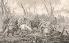 Тридцатилетняя война. Битва под Янковом (6 марта 1645) между армиями Швеции и Священной Римской империи, благодаря личным способностям шведского командира Леннарта Торстенссона, закончилась победой Швеции. Trettioariga kriget. Стокгольм, 1847