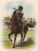 Трубач голландской конной артиллерии (иллюстрация к работе Onze krijgsmacht met bijshriften... (голл.), изданной в Гааге в 1886 году)