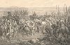 Тридцатилетняя война. Битва при Нордлингене (27 августа 1634), в которой имперские войска разбили шведскую армию и взяли в плен командующего фельдмаршала Горна. Trettioariga kriget. Стокгольм, 1847