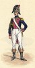 1815 г. Капитан французской военной академии Сен-Сир. Коллекция Роберта фон Арнольди. Германия, 1911-29
