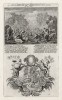 1. Израильтяне голодают в пустыне 2. Израильтяне собирают манну небесную (из Biblisches Engel- und Kunstwerk -- шедевра германского барокко. Гравировал неподражаемый Иоганн Ульрих Краусс в Аугсбурге в 1700 году)