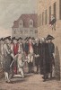 1730 год. Кронпринц Фридрих прощается с лейтенантом фон Катте перед казнью (вместе они замышляли побег в Англию)
