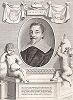 Жан Абер де Монмор, маркиз де Мариньи (1600--1679) -  чрезвычайный казначей на случай войны. Гравюра Клода Меллана, 1640 год. 