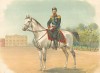 Его императорское величество государь император Николай Александрович в форме полковника лейб-гвардии Преображенского его величества полка.