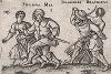 Май и июнь. Гравюра Ганса Зебальда Бехама из сюиты "Крестьянские праздники, или двенадцать месяцев", лист 3, 1546-47 гг. 