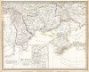 Карта Европейской России (часть 8). Maps of the Society for the Diffusion of Useful Knowledge. Лондон, 1835