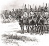 Французские гусары времён Итальянской кампании Наполеона (из Types et uniformes. L'armée françáise par Éduard Detaille. Париж. 1889 год)