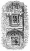 Ноул-хаус -- старинная дворянская усадьба на западе английского графства Кент,  построенная в 1456 -- 1485 гг. для архиепископа Томаса Бёрчера (1404 -- 1486) (The Illustrated London News №109 от 01/05/1844 г.)