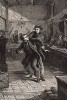 Иллюстрация 8 к первой части автобиографического романа Альфонса Доде "Малыш". Париж, 1874