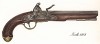 Однозарядный пистолет США North 1808 г. Лист 3 из "A Pictorial History of U.S. Single Shot Martial Pistols", Нью-Йорк, 1957 год