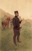 Генерал Генерального штаба швейцарской армии (из альбома хромолитографий L' Armée Suisse... Цюрих. 1894 год)