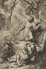 Стигматизация святого Франциска Ассизского. Гравюра Лукаса Ворстермана по оригиналу Питера Пауля Рубенса, 1620 год. 