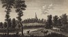 Вид на городок Честертон близ Кембриджа (из A New Display Of The Beauties Of England... Лондон. 1776 г. Том 2. Лист 16)