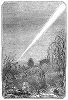 Комета, наблюдаемая в 1844 году жителями города Хобарт, основанного в 1804 году, втором по старшинству городе Австралии (The Illustrated London News №92 от 03/02/1844 г.)