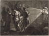 Изобретение искусства рисования согласно Плинию: влюблённая дочь гончара обводит тень своего избранника.