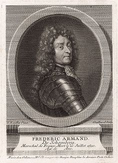 Фредерик-Арман де Шомберг (1615-1690) - маршал Франции.