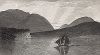 Вид на остров Пустынных Гор, крупнейший остров у берегов штата Мэн. Лист из издания "Picturesque America", т.I, Нью-Йорк, 1873.
