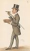 Сэр Джон Кристофер Уиллоуби (1859-1918), 5-го баронет Уиллоуби. Карикатура из знаменитого британского журнала Vanity Fair. Лондон, 1884 