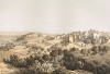 Вифлеем (Le Pays d'Israel collection de cent vues prises d'après nature dans la Syrie et la Palestine par C. W. M. van de Velde. Париж. 1857 год. Лист 65)