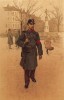 Солдат швейцарского народного ополчения (ландштурм) (из альбома хромолитографий L' Armée Suisse... Цюрих. 1894 год)