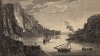 Вид на скалу Сен-Винсент у горячих источников близ Бристоля (из A New Display Of The Beauties Of England... Лондон. 1776 г. Том 2. Лист 280)