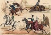 Моменты увлечённости лошадей. Из альбома знаменитого британского художника и гравёра Генри Томаса Алкена Moments of Fancy and Whim. Лондон, 1823 