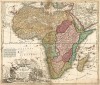 Карта Африки. Totius Africae nova repraesentatio… Составил Иоганн Баптист Гомман. Нюрнберг, 1720