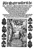 Всепожирающая чума и Святой Себастьян. Иллюстрация Ганса Бургкмайра к Ein Pater Noster zu Beten. Аугсбург, 1521. Репринт 1930 г.