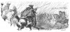 Фридрих Великий в последний раз инспектирует войска в августе 1785 года. Илл. Адольфа Менцеля. Geschichte Friedrichs des Grossen von Franz Kugler. Лейпциг, 1842, с.613