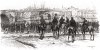 Французская пехота на марше во время франко-прусской войны (из Types et uniformes. L'armée françáise par Éduard Detaille. Париж. 1889 год)