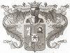 Герб рода Сахаровых. Лист 78 из 4-й части «Общего гербовника дворянских родов Всероссийской империи». Санкт-Петербург, 1799
