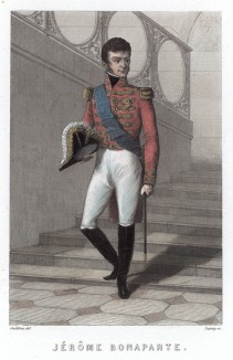 Младший брат Наполеона принц Империи Жером Бонапарт (1784-1860) - король Вестфалии