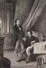Иллюстрация 2 ко второй части автобиографического романа Альфонса Доде "Малыш". Париж, 1874