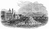 Взрыв в ходе дноуглубительных работ на реке Темзе, проводимых с целью очистки дна от наносов, препятствующих эксплуатации судоходного водного пути (The Illustrated London News №297 от 08/01/1848 г.)