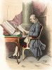 Анн Робер Жак Тюрго (1727-1781) - французский экономист и политический деятель. Лист из серии Le Plutarque francais..., Париж, 1844-47 гг. 