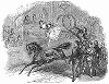 Знаменитая наездница мадемуазель Пальмира Анато, выступающая с конным номером на сцене лондонского театра Друри--Лейн (The Illustrated London News №308 от 18/03/1848 г.)