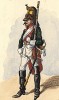 1804 г. Кавалерист 10-го драгунского полка французской армии в пешем строю. Коллекция Роберта фон Арнольди. Германия, 1911-28 
