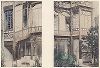 Дом известного французского художника и ювелира эпохи Модерн Жана Дампа (1854 -- 1945). Art Decoratif - documents d'atelier. Париж, 1900-е годы