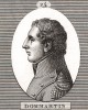 Огюст де Доммартин (1768-99 г.), любимец Наполеона, дивизионный генерал (1797), командовал артиллерией во время египетского похода, был ранен и умер от столбняка. Campagnes des francais sous le Consulat et L'Empire. Париж, 1834