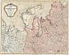 Карта, представляющая северные области Российской империи от устья реки Енисей до Белого моря. 