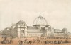 Здание Всемирной выставки 1862 года в Лондоне. Русский художественный листок №26, 1862