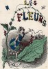 Прекрасный колокольчик. Фронтиспис работы Les Fleurs Animées (Ожившие цветы). Иллюстрация Жана Гранвиля. Париж, 1847